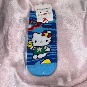 ✨✨5/$10✨✨ Hello Kitty Womens Girls One Pair Set Socks Cute Gift Size 35-41 New